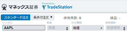 TradeStation�̒������
